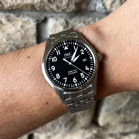 iwc pilot mark xvii bracelet|iwc pilot's watch mark xviii.